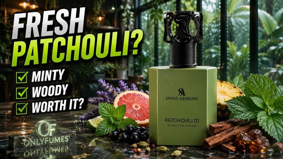 Swiss Arabian Patchouli 01 Smells Way Fresher Than The Name #swissarabian #fragrance #cologne 