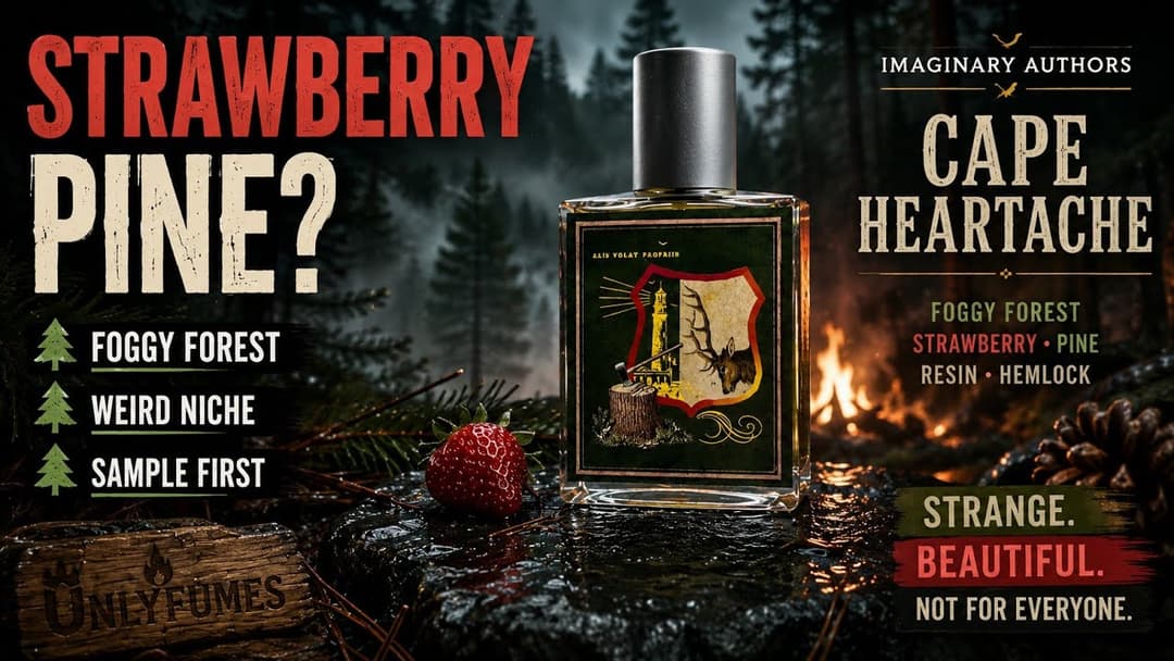 Cape Heartache Review - Strawberry Pine Forest in a Bottle #perfume #fragrance #cologne 