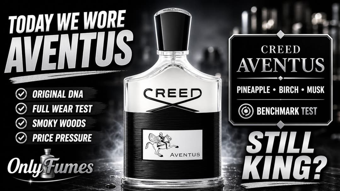 Creed Aventus Today We Wore Full Wear Review #fragrance #perfume #cologne #creed 
