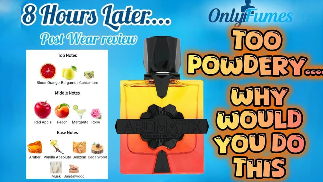 Post Wear Review | Forbidden Fruit Aromatix X French Avenue | #fragrance #frenchavenue #cologne 
