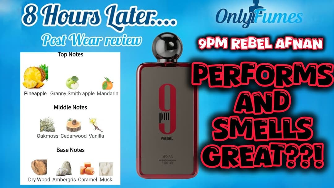 POST WEAR REVIEW| 9PM Rebel Afnan #afnan #menscologne #cologne #fragrance #perfume #review 