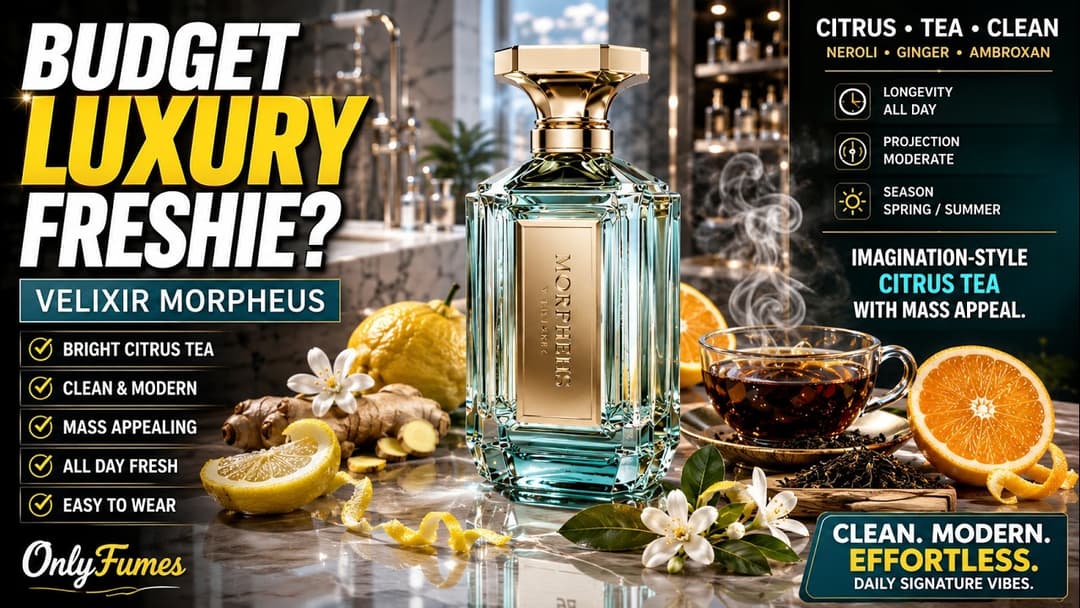 Velixir Morpheus Review - Budget Neroli Luxury Freshie?