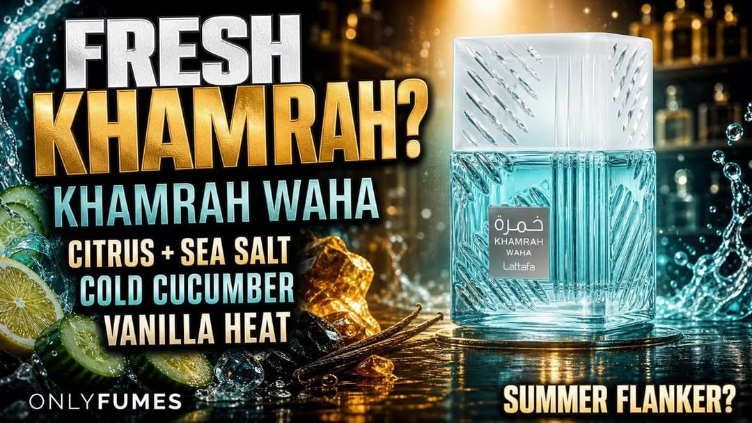 Lattafa Khamrah Waha Review: Fresh Khamrah or Overhyped Flanker? #lattafa #cologne #fragrance 