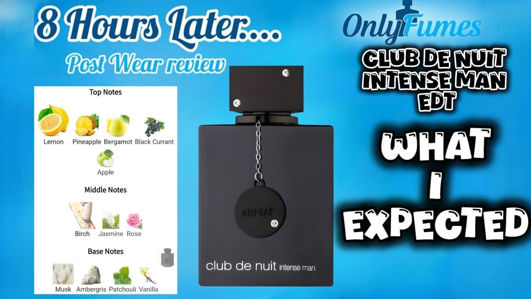 POST WEAR REVIEW| Club de Nuit intense man EDT (eu de toilette) #clubdenuit #fragrance #armaf 