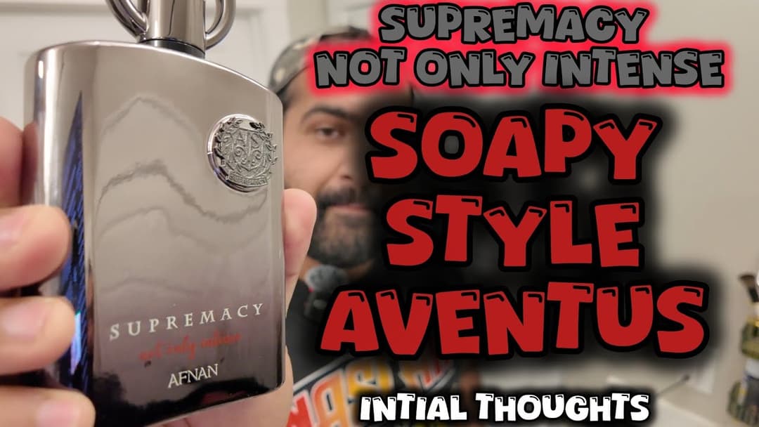 INTIAL THOUGHTS| Supremacy Not Only Intense #afnan #fragrance #cologne #review 