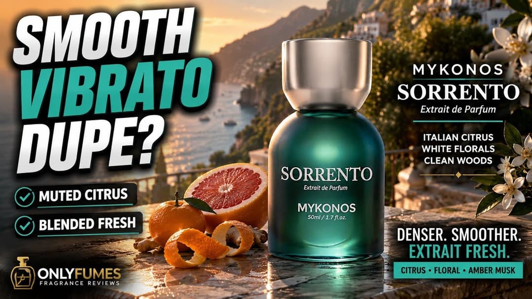 Mykonos Sorrento Review - The Smooth Vibrato Dupe? #perfume #fragrance #cologne 