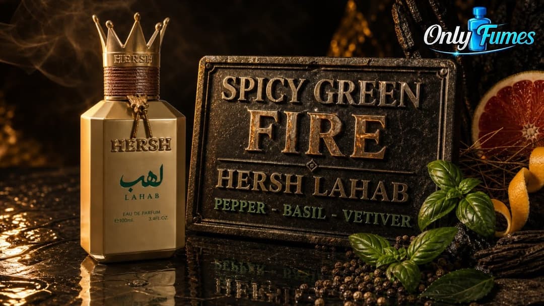 Hersh Lahab Review - Spicy Green Aromatic Full Wear Test #fragrance #cologne #perfume 