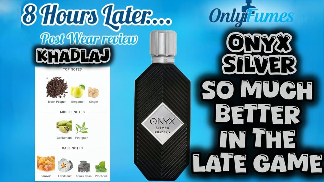 Onyx Silver Dry Down & Post Wear Review