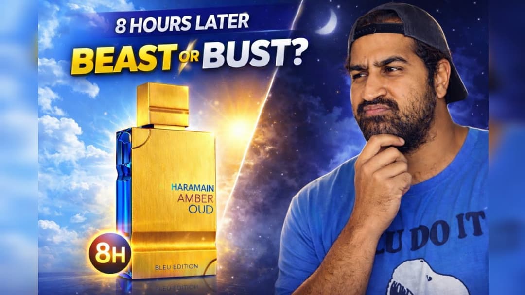 Amber Oud Bleu Edition Dry Down & Full Wear Test — Does It Actually Perform? #cologne #fragrance