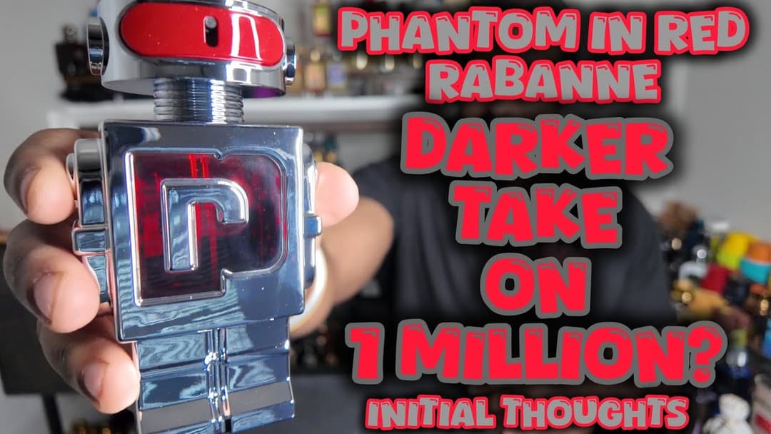 Phantom in Red by Rabanne Review | A Darker, Bolder 1 Million? Initial Thoughts #rabanne #fragrance