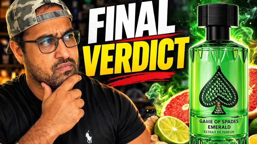 Game of Spades Emerald Extrait De Parfum Dry Down & Post Wear Review – Did the Performance Hold Up?