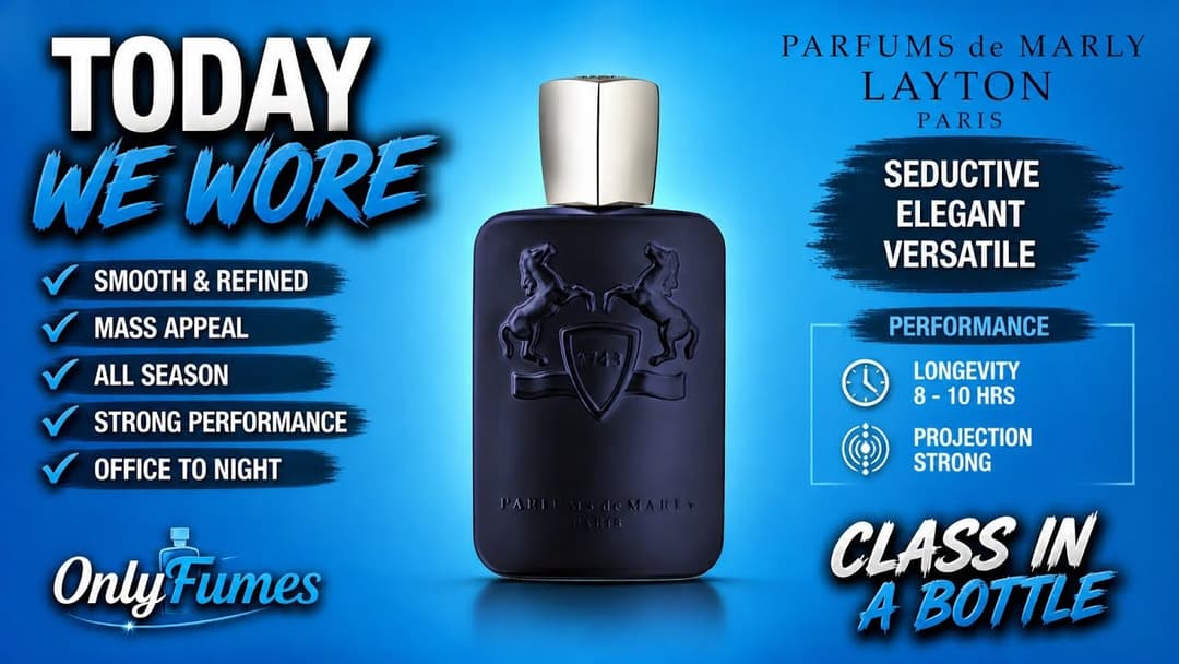 Parfums de Marly Layton Today We Wore Full Wear Review #cologne #parfumsdemarly #fragrance #perfume 