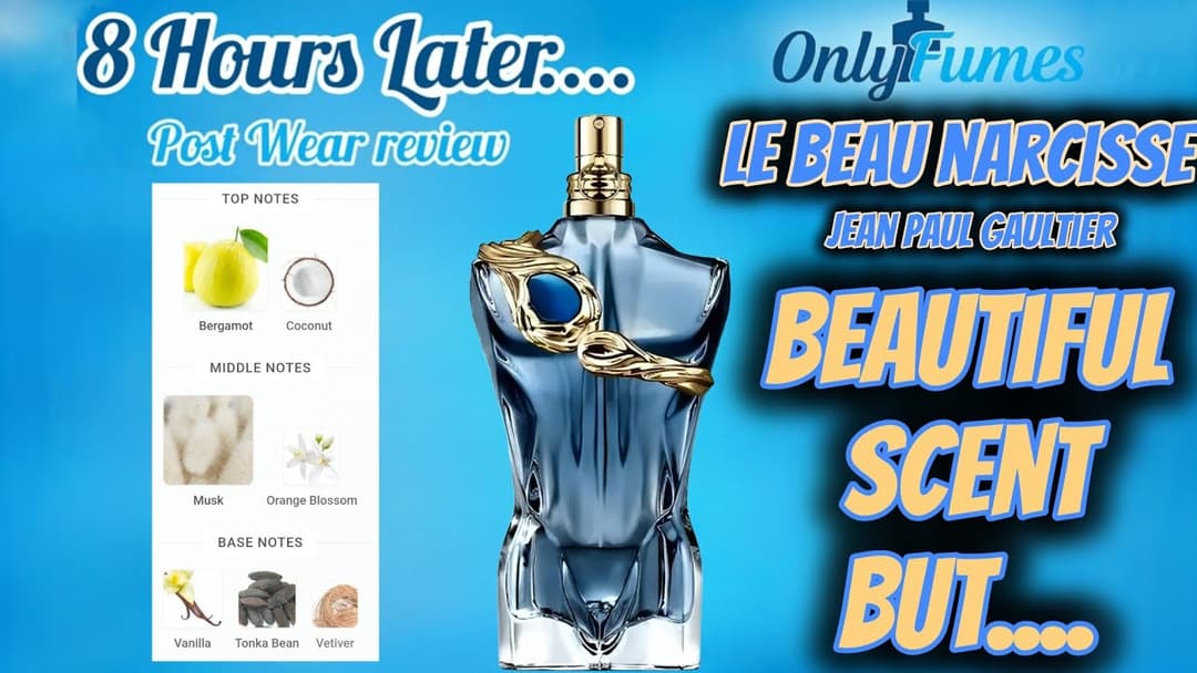 Le Beau Narcisse Jean Paul Gaultier Dry Down & Post Wear Review… Smooth or Too Soft? #cologne