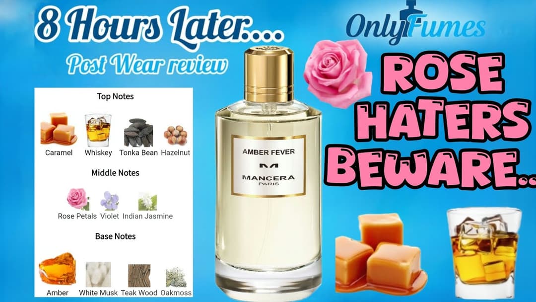 How It Dried Down Surprised Me | Post-Wear Review | Amber Fever Mancera #fragrance #mancera 