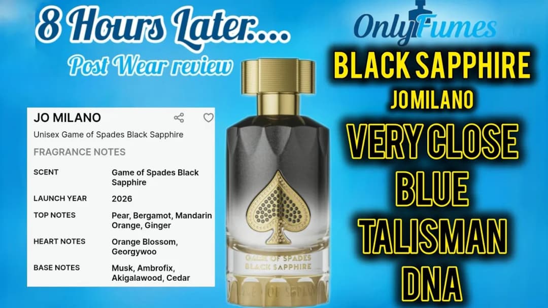 Game of Spades Black Sapphire Post Wear & Dry Down Review – Smooth Modern Performance #cologne