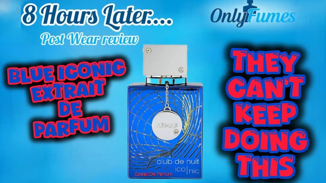 Armaf Club de Nuit Iconic Blue Extrait Dry Down Is It Actually Better? #clubdenuit #cologne #armaf